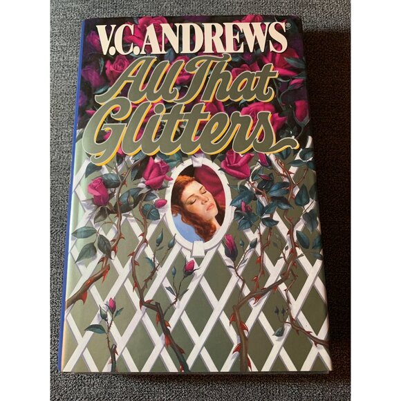 V.C. Andrews "All That Glitters" Hardcover Book - Picture 5 of 5